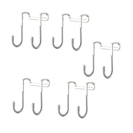 Krok i rustfritt stål Dobbel S-type Krok Dørkrok Bakre Krok Mult