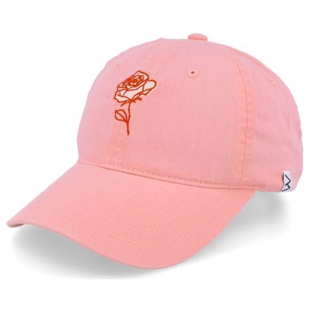 Wei - Rosa unconstructed Keps - Rose Washed Cotton Pink Mom Cap @ Hatstore