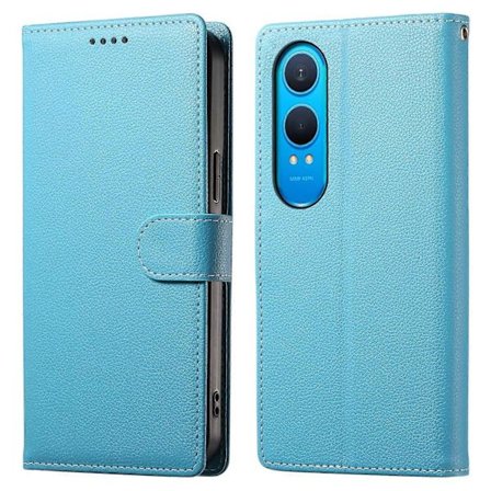 Kompatibel med OnePlus Nord CE4 Lite 5G Deksel Lær Magnetisk Lås Lommebok Stativ Telefondeksel-lingling}