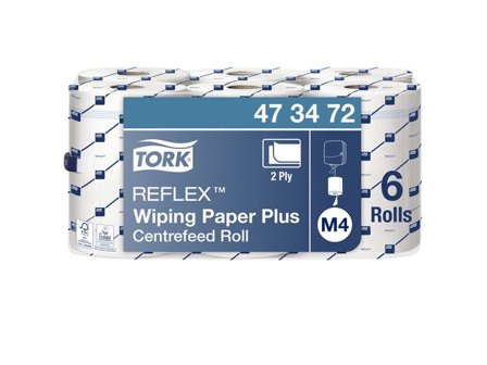 Tork Torkrulle Advanced M4 2-lag vit 6/fp - Lyreco - Städ och hygien - Toalettpapper och torkpapper - Torkrullar