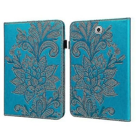 For Samsung Galaxy Tab S2 9.7 T810/t815 Horisontal Etui med Blondert Mønster, Stativ, Kortlommer, Lommebok og Bilderamme