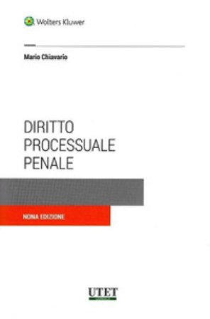Diritto processuale penale Mario Chiavario