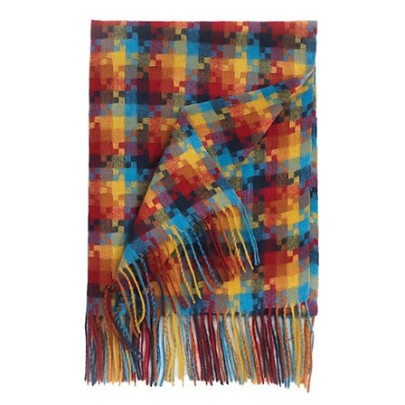 Dam höst vinter halsduk klassisk flöde Sugezi halsduk varm rutig halsduk