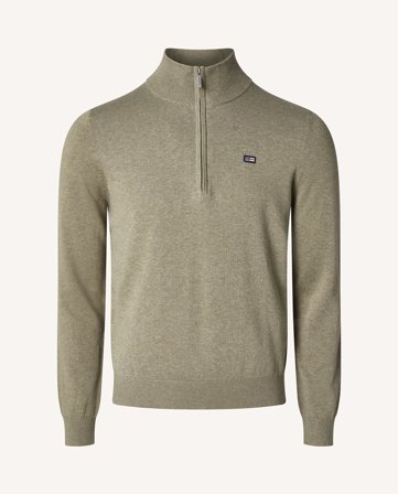 Lexington Freddy Half-Zip Genser, grønn melange