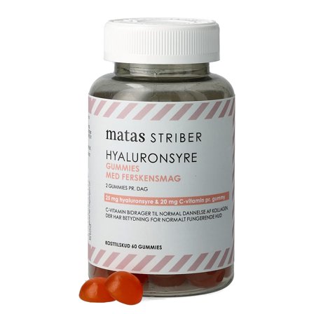 Matas Striber Hyaluronsyre Gummies 60 stk, Helse & Madvarer, Hud, Hår & Negle, Kosttilskud Til Neglene