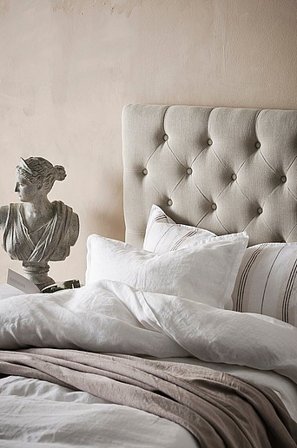 Jotex - Kopfteil 90 Cm Leinengrau - SKENE - Kaufe Bettkopfteile bei Jotex