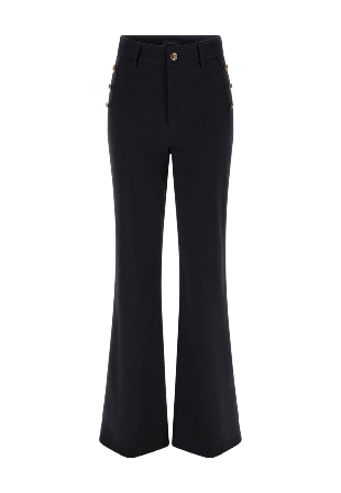 Guess Chrissy Flare Pants Byxor Dam Svart L