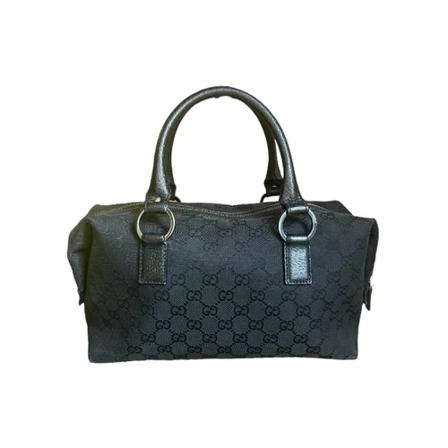 Gucci Vintage, Pre-owned Canvas gucci-bags Zwart, Dames, Maat:ONE Size