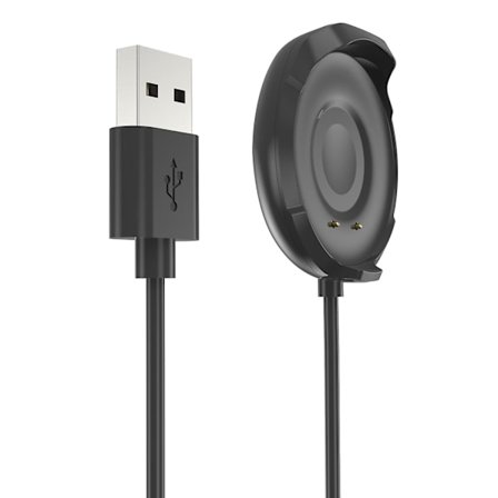 For Motorola Moto 360 (3. generation) M360FS19-PB 1m USB-kabel Smart Watch-oplader Opladningsdock Cradle