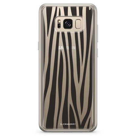 Bjornberry Skal Hybrid Samsung Galaxy S8+ - Zebra