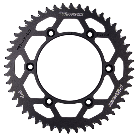Zadní Rozeta Proworks Aluminium Černá - Gas Gas MC 300 2025-2025