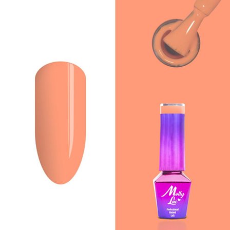 Mollylac - Gel polish - Bubble Tea - Nr132 - 5g UV gel/LED
