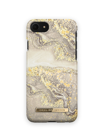 iPhone SE/8/7/6/6s Hoesje, Sparkle Greige Marble, iDeal of Sweden