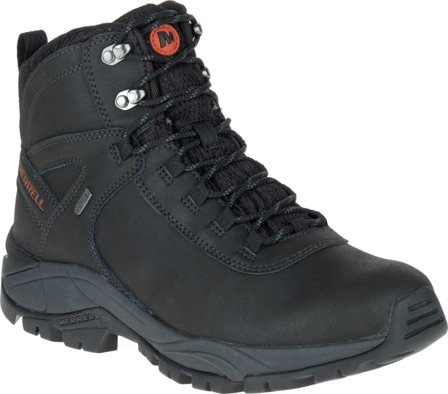 Merrell Men's Vego Mid Leather Waterproof Men hiking boots Black 47