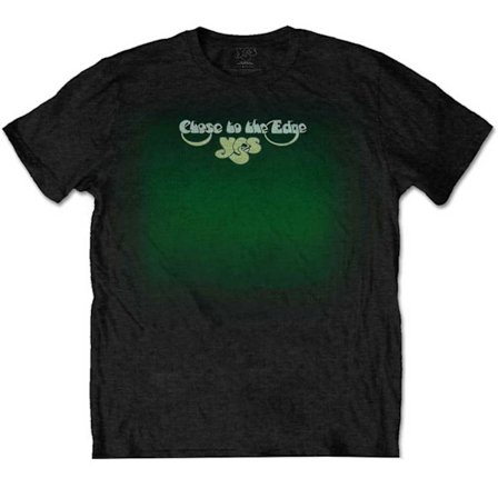 Yes Unisex Aikuisten Close To The Edge Bomull T-paita XXL Musta