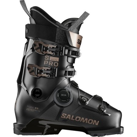 Salomon - All-Mountain-støvler kvinner S/pro Delta Boa 95 - Black / Black / Pink Gold Metallic