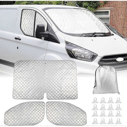 Til Ford Transit 2006-2014 Indvendige Termiske Gardiner Vinduesdækning Persienne Solskærm Solskærm Blokeringsdæksel Kit-Perfekt