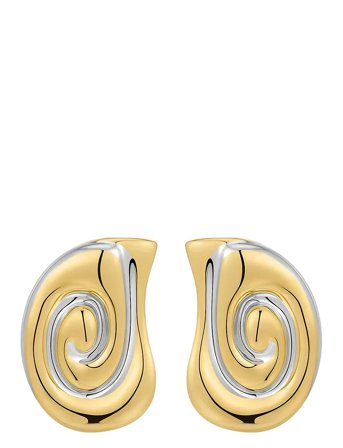 LUV AJ | The Two-Tone Coquille Studs | ONE SIZE