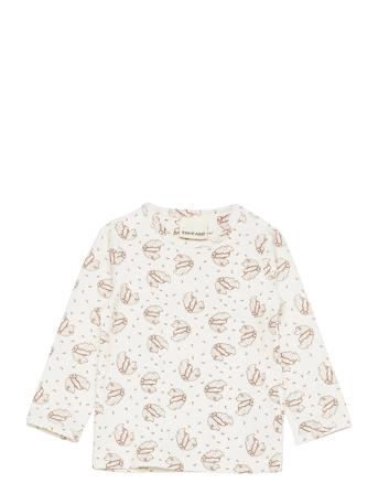 T-Shirt Ls Cream En Fant