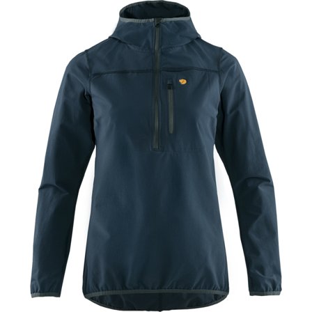 Fjällräven Bergtagen Stretch Half Zip S - female - Mountain Blue - Mountaineering Jakkes