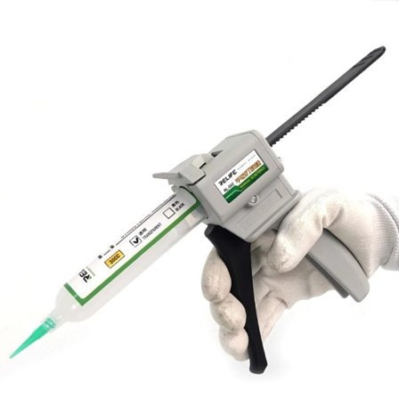 PP Strukturel Klæbemiddel Detekteret Til Telefon Ramme Bagside Dæksel Beslag Klæbning Sort Transparent Lim Med Lim Dispenser