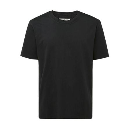 Maison Margiela, T-Shirts Grijs, Heren, Maat:L,Cotton