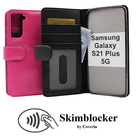 Skimblocker Plånboksfodral Samsung Galaxy S21 Plus 5g Svart