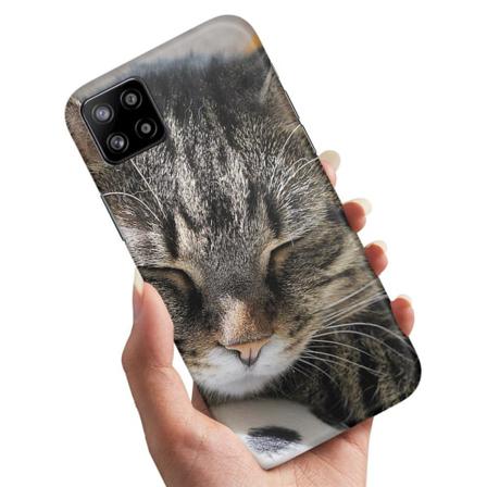Samsung Galaxy A22 5g - Skal / Mobilskal Sovande Katt