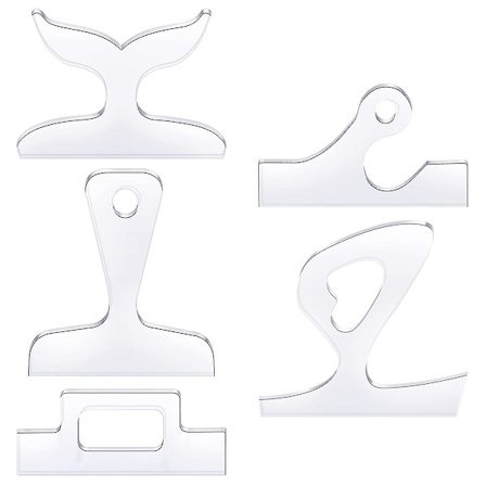 Mall för skärbräda med handtag, transparent skärbräda, routermall med snickarstreckmall - (FMY)