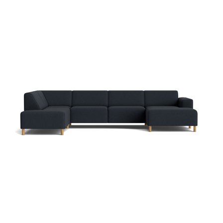 Seam U-Form Sofa, rechts