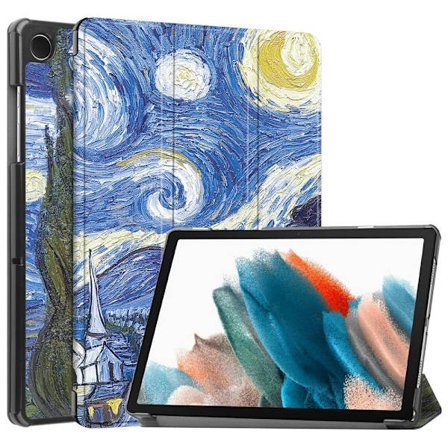 Trifoldet stativetui til Samsung Galaxy Tab A9+ 11" - Painting