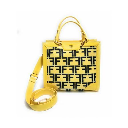 Fracomina, Bag Geel, Dames, Maat:ONE Size