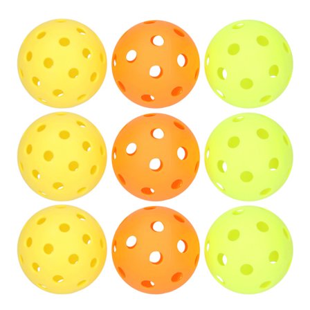 40/26 Huller Pickleball Bolde Indendørs Udendørs Træning PE Pickle Bolde med Lyse Farver