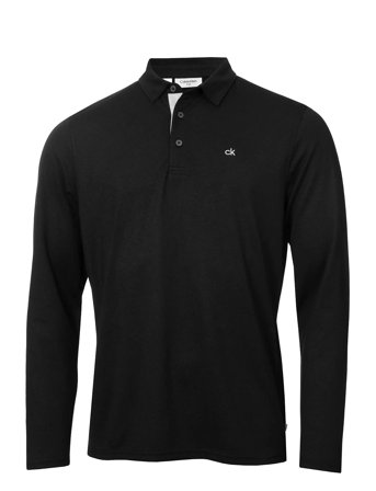 Bayard Longsleeve Polo Black Calvin Klein Golf