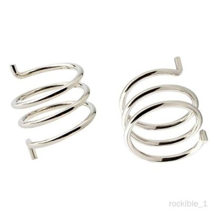 2 stk./pakning Cykel skivebremse fjeder mekaniske kalibre klemme retur fjeder circlip - Høj styrke stål