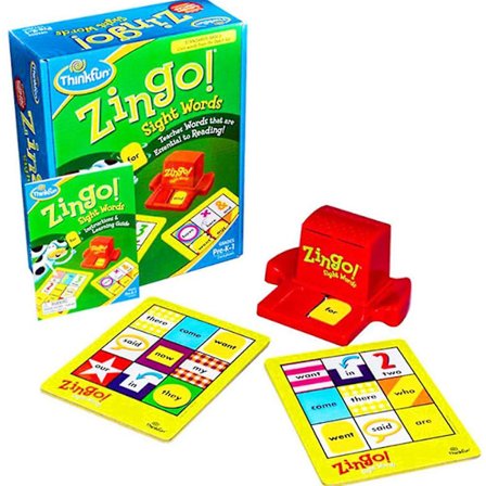 Thinkfun Zingo Bingo Prisvindende Førskolespil Kompatibelt med Før-læsere og Tidlige Læsere
