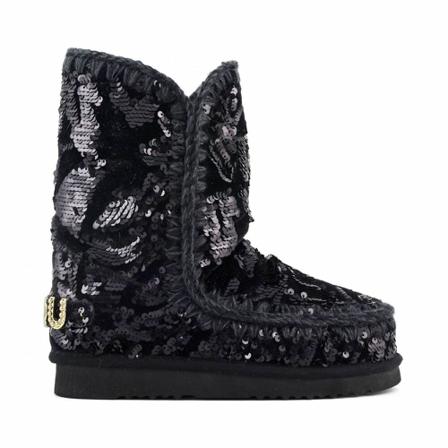 Mou, Winter Boots Czarny, Kobieta, Rozmiar: 38 EU