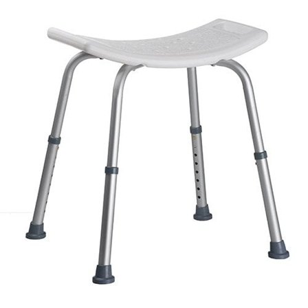 Brusestol / Bruseskammel - Justerbar i kraftig aluminium