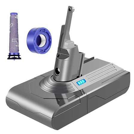 21.6v V8 batteriadapter + forfilter + efterfilter udskiftning V8 batteri V8 Absolute V8 Animal støvsuger