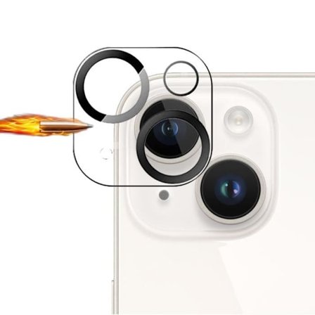 Kameralinsskydd i härdat glas för iPhone 14 (6.1")
