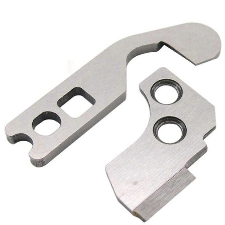 1 Sett Øvre og Nedre Knivsett for Overlock Symaskiner 788013009 og 788011007 for E-Lna 664 W6 (