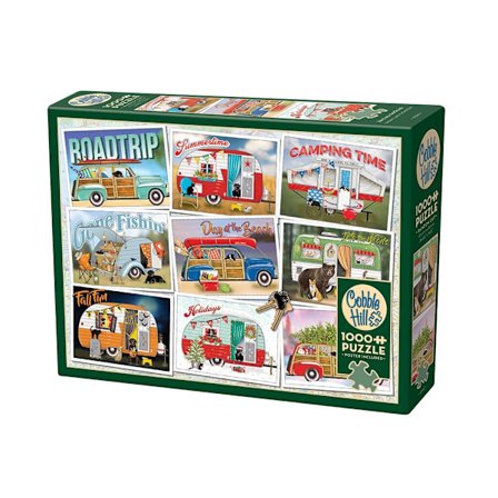 Hitting the Road, Pussel, 1000 bitar, Cobble Hill