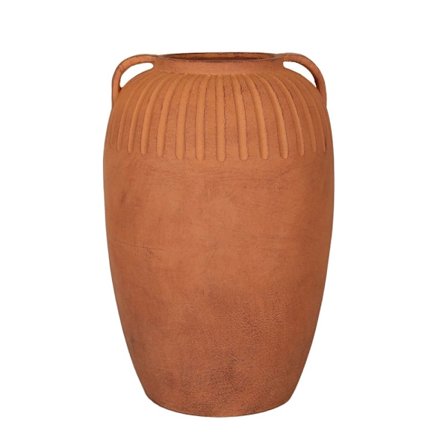 Terrakottavase 66 cm – Holdbart MgO-materiale
