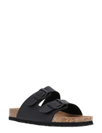 Cruz Shawnee M Cork Sandal - Black - 43