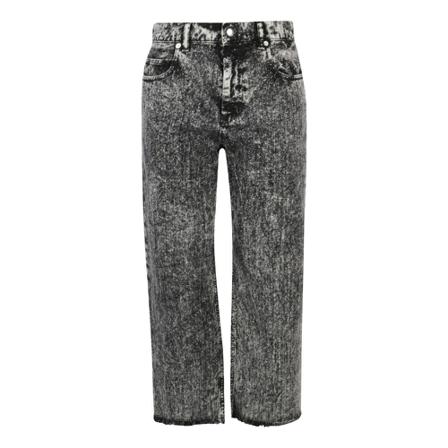 Marni, Cropped Jeans Zwart, Dames, Maat:XS