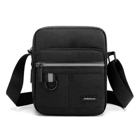 Axelväska Bröstväska Herr Crossbody Axelväska Mobiltelefonväska Messenger Bag Herrväska Shulder Bag (Grå Axelväska)[D]