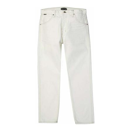 Tom Ford, Loose-fit Jeans Biały, Mężczyzna, Rozmiar: W34