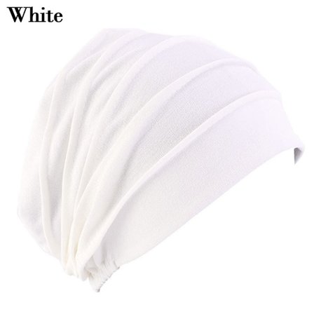 Kvinder Bomuld Hat Slouch Beanies HVID