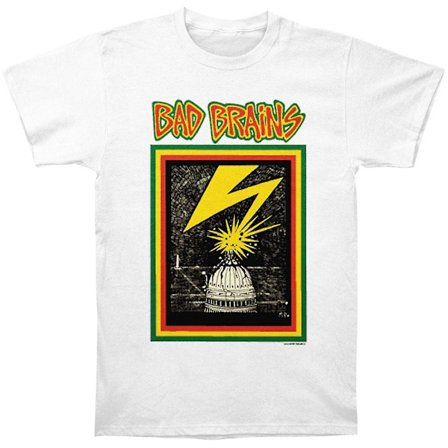 Bad Brains Capitol på vit T-shirt