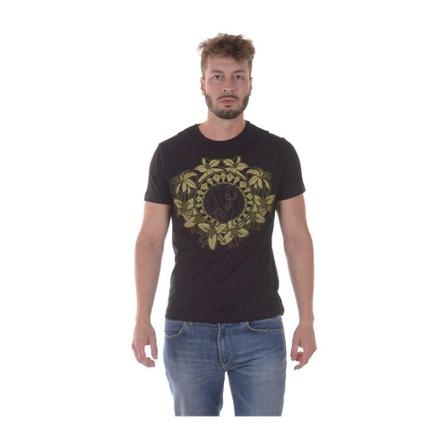 Versace Jeans Couture, T-shirt Zwart, Heren, Maat:S